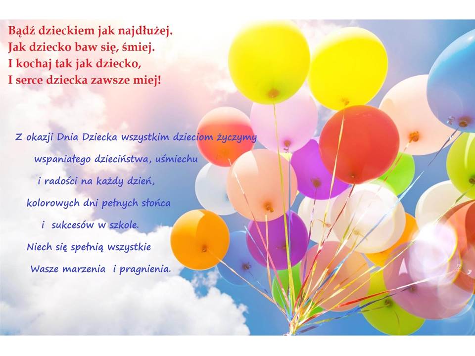 Plakat Dzień Dziecka