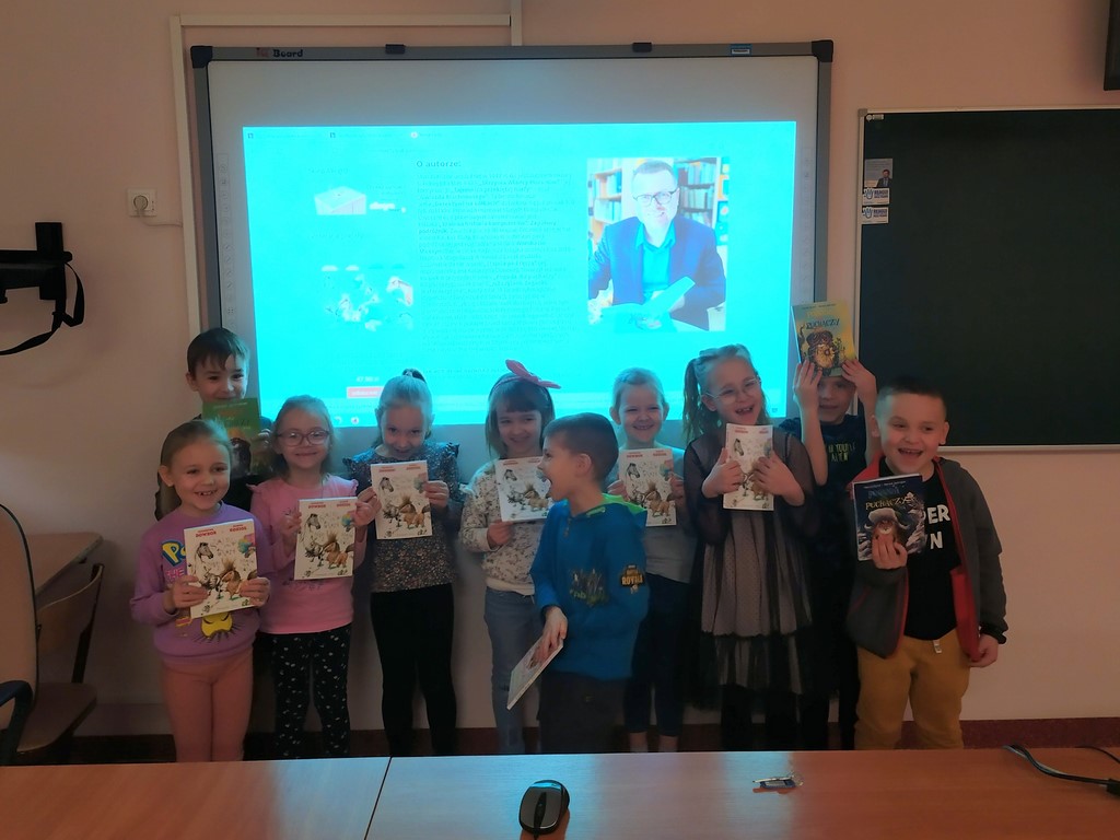 Grupa 0b z książeczkami od autora