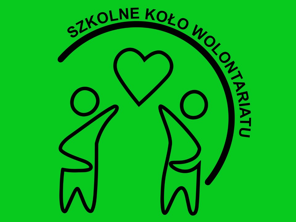 Logo szkolnego koła wolontariatu