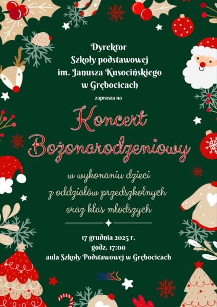 Plakaty reklamujący koncert